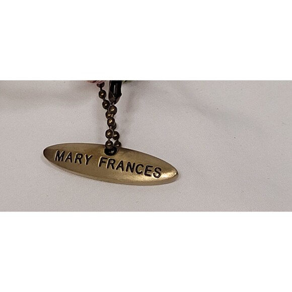 Vintage Mary Frances Beaded Flower Evening Handbag Embellished Holiday - Picture 2 of 8